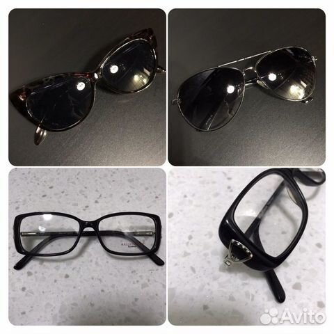 Очки солнцезащитные. Оправа для очков, жен, новая