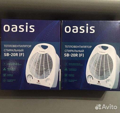 Тепловентилятор новый Oasis