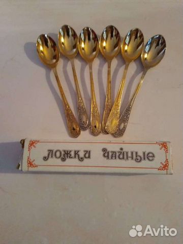 Чайные ложки мельхиор