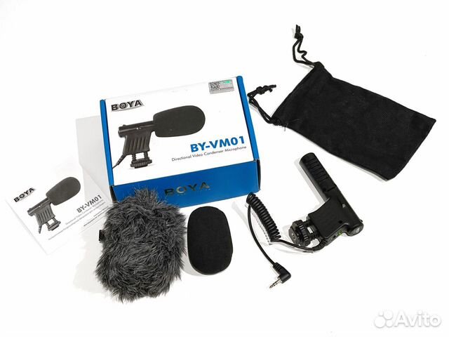 Накамерный микрофон Boya BY-VM01