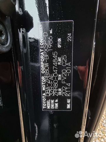 Toyota Voxy 2.0 CVT, 2018, 80 000 км