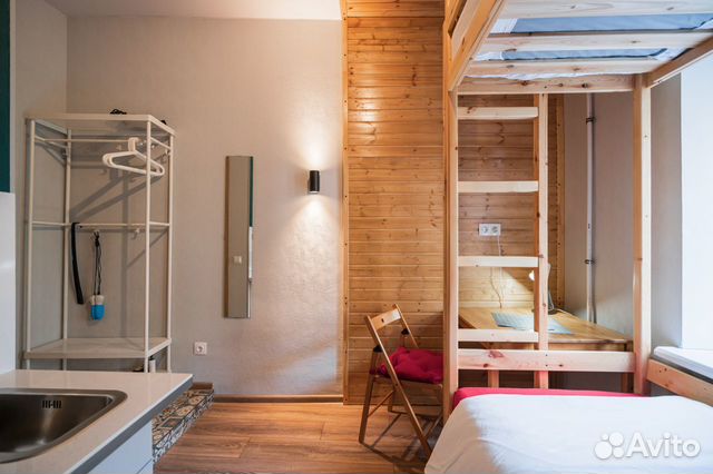 

Квартира-студия, 15 м², 1 кровать