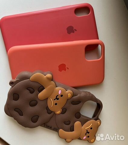 Чехол на iPhone 11 оригинал, силиконовый и декорат