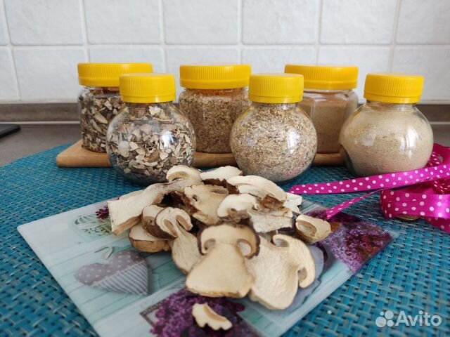 Приправа из белых грибов сушёных