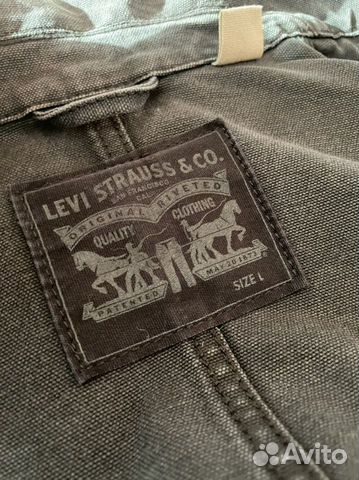 Джинсовая куртка мужская levis