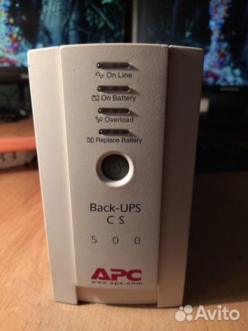 Ибп бесперебойник APC Back-UPS CS 500