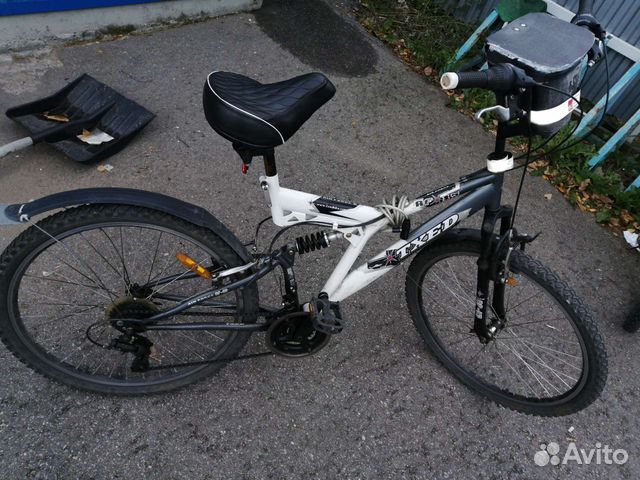 Велосипед горный двухподвес