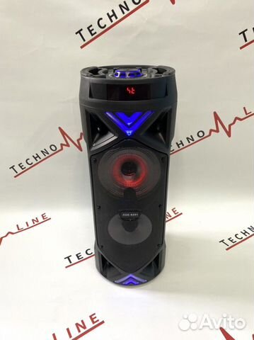 Блютус Колонка 6201, с Микрофоном, Доставка