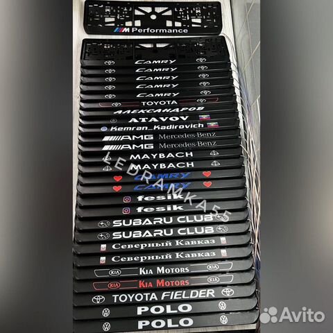 Рамка с подсветкой надписи на заказ, led рамка