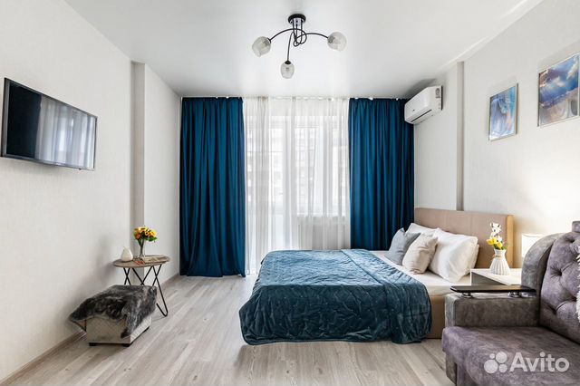 

Квартира-студия, 30 м², 2 кровати