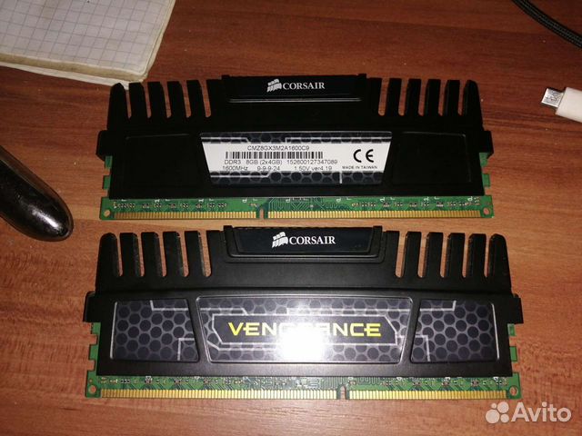 Оперативная память ddr3 8 gb Corsair Vengeance