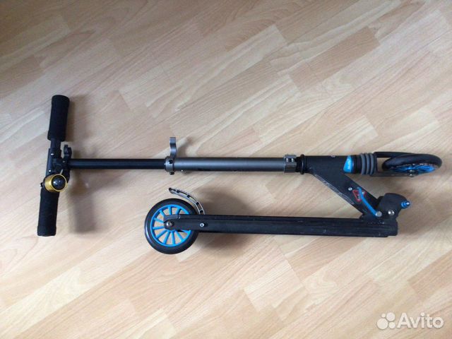 Самокат Oxelo с амортизаторами в идеале