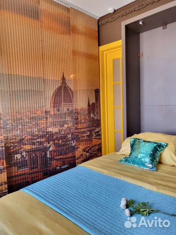 

1-к. квартира, 38 м², 2 кровати