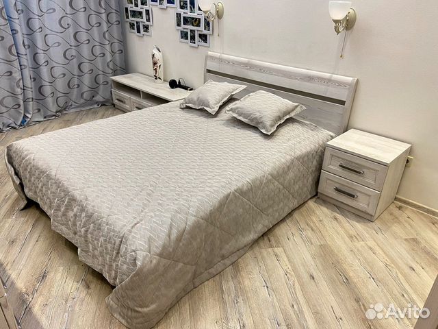 

1-к. квартира, 41 м², 2 кровати