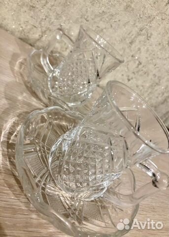 Стаканы Армуды с ручками (2 шт по 75 мл) + блюдца