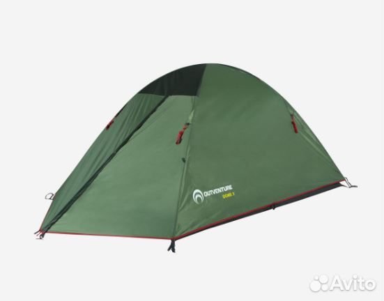 Палатка 2х местная аренда outventure dome 2