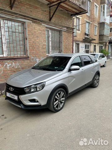 LADA Vesta Cross 1.8 AMT, 2018, битый, 100 000 км