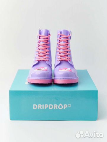 Новые резиновые сапоги ботинки Drip Drop