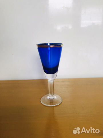 Рюмки хрусталь, цветное стекло СССР
