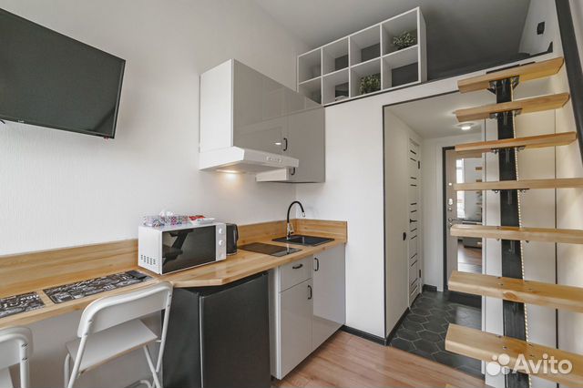 

Квартира-студия, 15 м², 1 кровать