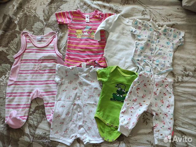 Вещи пакетом для девочки 56