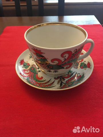 Фарфоровые чашки СССР лфк