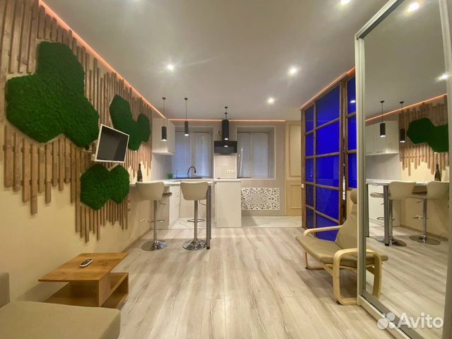 

Квартира-студия, 35 м², 1 кровать