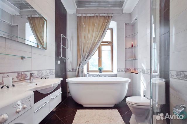

1-к. квартира, 54 м², 2 кровати