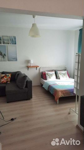 

1-к. квартира, 40 м², 3 кровати