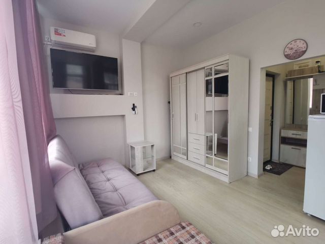 

Квартира-студия, 25 м², 3 кровати