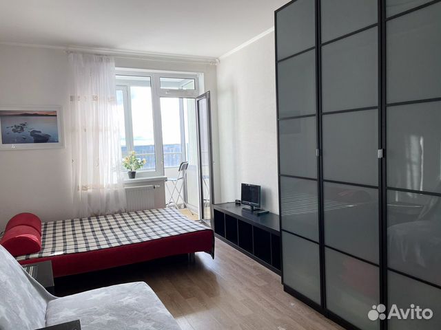 

Квартира-студия, 28 м², 2 кровати