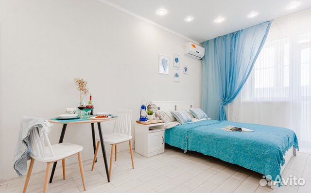 

Квартира-студия, 22,5 м², 2 кровати