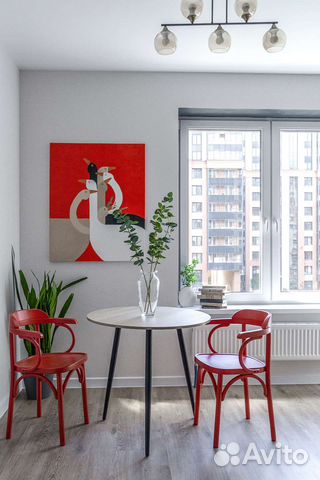 

1-к. квартира, 40 м², 2 кровати