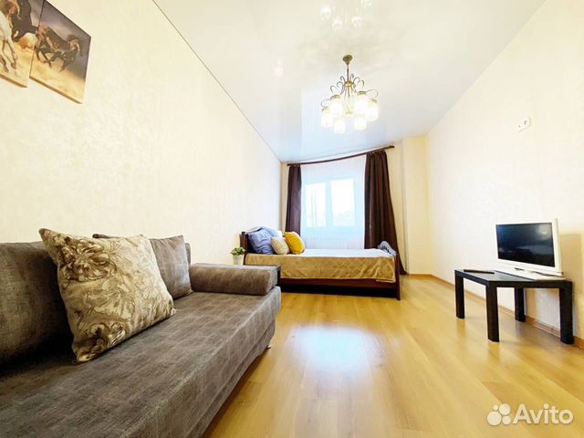 

1-к. квартира, 48 м², 2 кровати