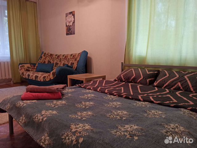 

1-к. квартира, 37 м², 2 кровати