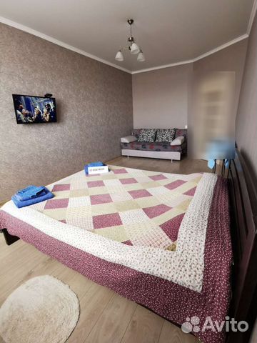 

1-к. квартира, 45 м², 3 кровати