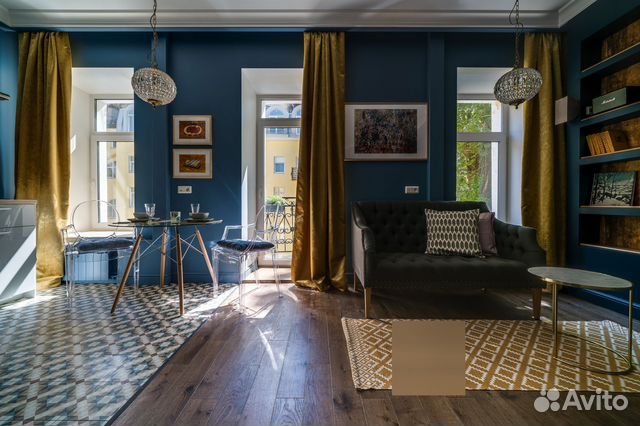 

Квартира-студия, 38 м², 1 кровать