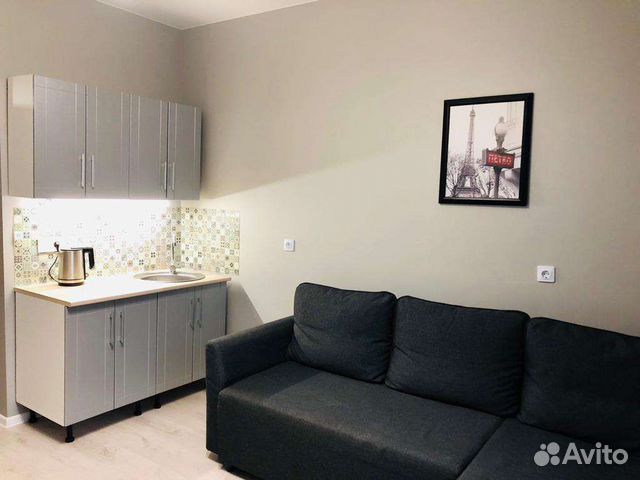 

Квартира-студия, 32 м², 1 кровать