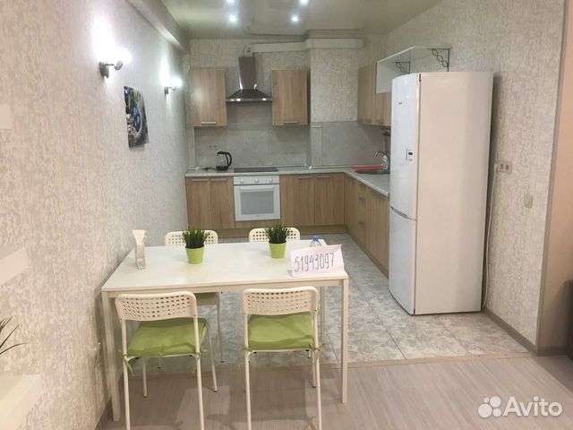 

Квартира-студия, 42 м², 2 кровати