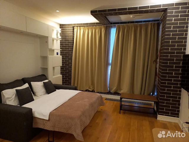 

Квартира-студия, 32 м², 1 кровать