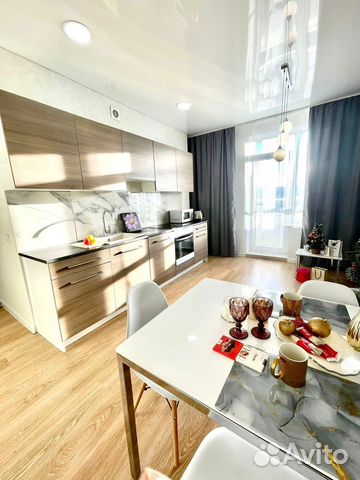 

2-к. квартира, 43,5 м², 2 кровати