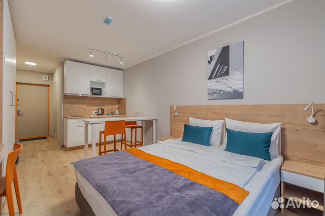 

Квартира-студия, 25 м², 1 кровать