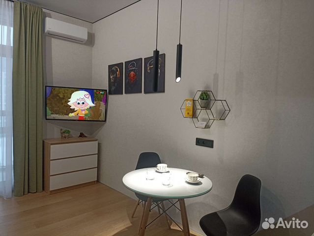 

Квартира-студия, 30 м², 1 кровать