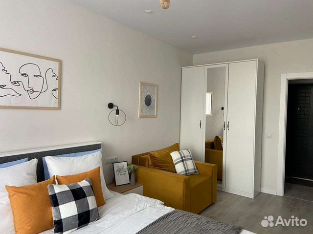 

1-к. квартира, 37 м², 3 кровати