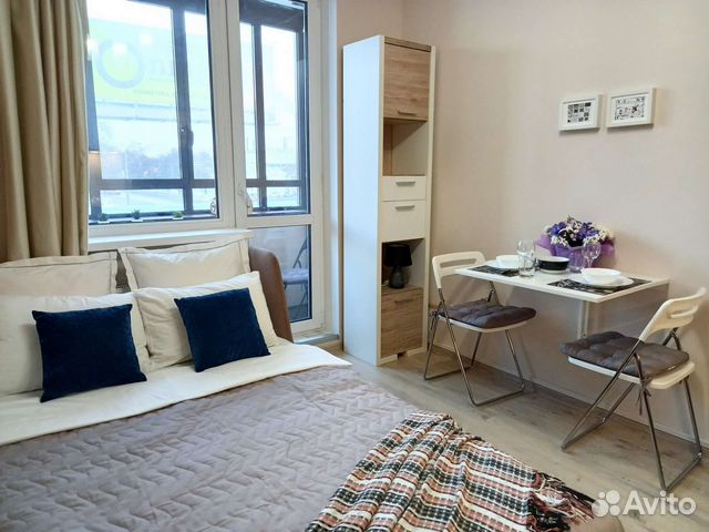 

Квартира-студия, 19 м², 1 кровать