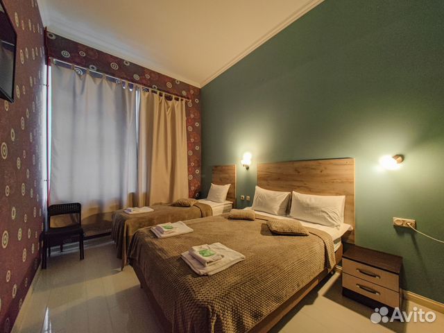 

Квартира-студия, 23 м², 2 кровати