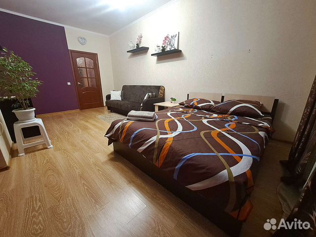 

1-к. квартира, 56 м², 4 кровати