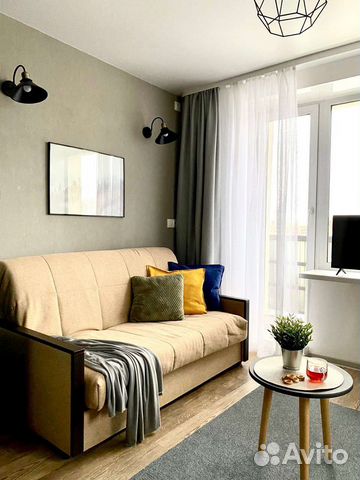

1-к. квартира, 29,5 м², 2 кровати