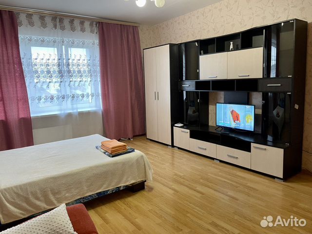 

1-к. квартира, 52 м², 1 кровать
