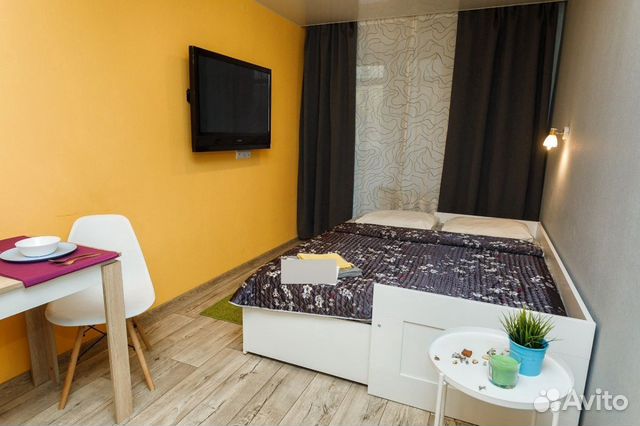 

Квартира-студия, 25 м², 1 кровать
